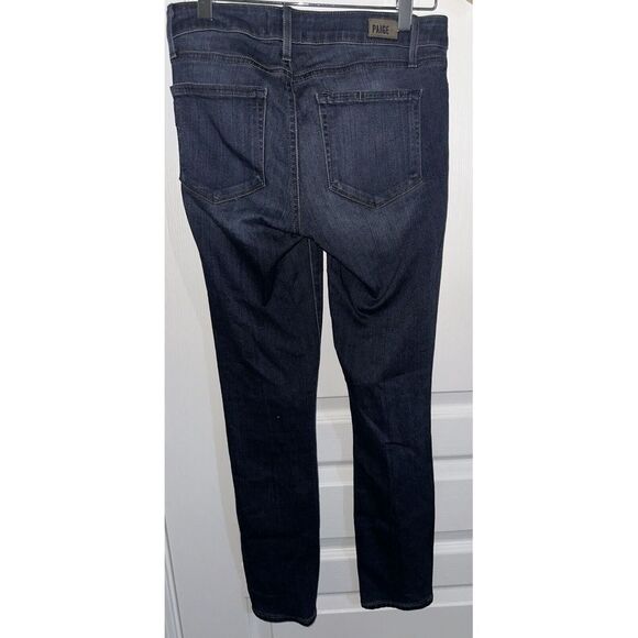 Paige Verdugo‎ Ankle Jeans Womens 27 Blue Dark wash Stretch Denim - Picture 1 of 7